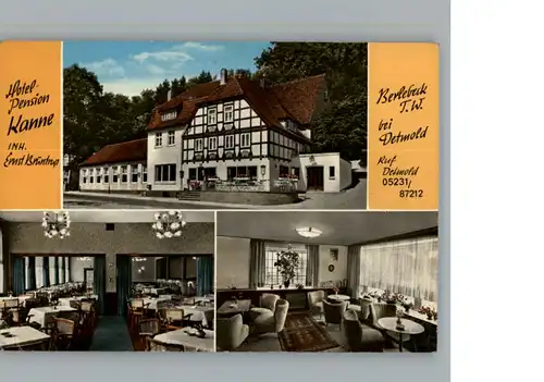 Berlebeck Hotel - Pension Kanne / Detmold /Lippe LKR