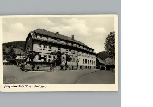 Sieber Hotel Krone / Herzberg am Harz /Osterode Harz LKR