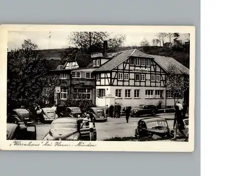 Hannoversch Muenden Hotel Restaurant Werrahaus / Hann. Muenden /Goettingen LKR