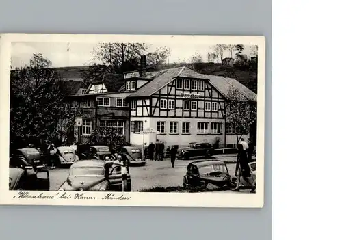 Hannoversch Muenden Hotel Restaurant Werrahaus / Hann. Muenden /Goettingen LKR