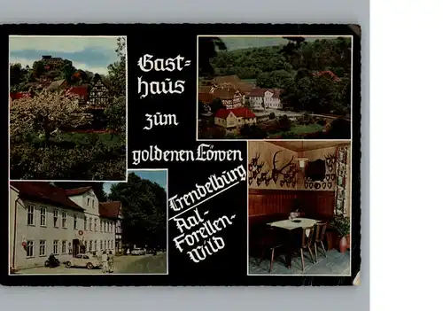 Trendelburg Gasthaus zum goldenen Loewen / Trendelburg /Kassel LKR