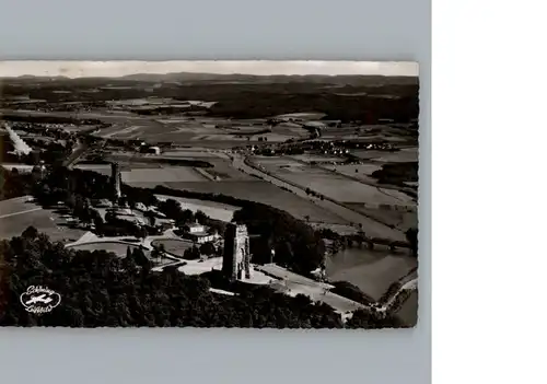 Hohensyburg Fliegeraufnahme / Dortmund /Dortmund Stadtkreis