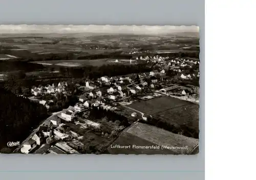 Flammersfeld Fliegeraufnahme / Flammersfeld /Altenkirchen Westerwald LKR