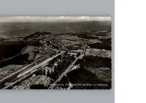 Nuerburg Fliegeraufnahme, Nuerburgring / Nuerburg /Ahrweiler LKR