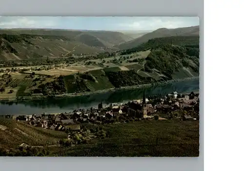 Kroev Mosel Fliegeraufnahme / Kroev /Bernkastel-Wittlich LKR