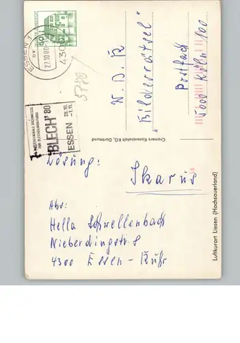 Liesen  / Hallenberg /Hochsauerlandkreis LKR