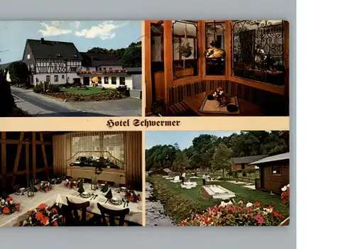 Kirchhundem Hotel Schwermer / Kirchhundem Hochsauerland /Olpe LKR