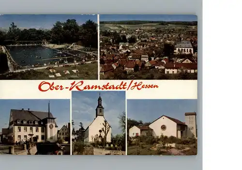 Ober-Ramstadt Schwimmbad, ... / Ober-Ramstadt /Darmstadt-Dieburg LKR
