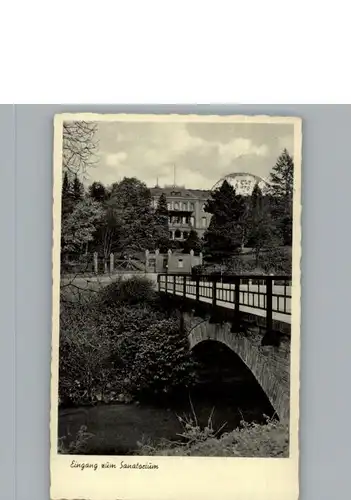 Weilmuenster Kindersanatorium / Weilmuenster /Limburg-Weilburg LKR