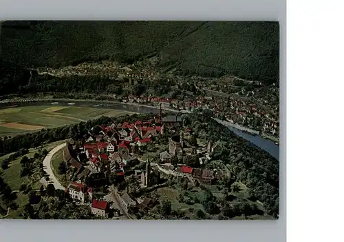 Dilsberg Fliegeraufnahme / Neckargemuend /Heidelberg Stadtkreis