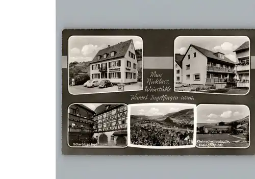 Ingelfingen Gasthaus, Pension Haus Nicklass / Ingelfingen /Hohenlohekreis LKR