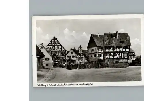 Vellberg Marktplatz / Vellberg /Schwaebisch Hall LKR