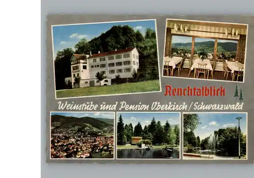 Oberkirch Baden Pension, Weinstube Renchtalblick / Oberkirch /Ortenaukreis LKR