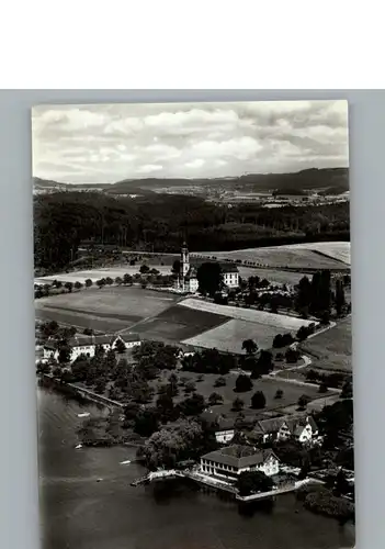 Birnau Fliegeraufnahme, Gasthaus, Pension Seehalde / Uhldingen-Muehlhofen /Bodenseekreis LKR