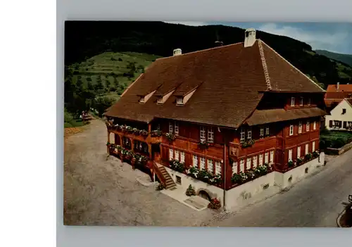 Glottertal Gasthof zum goldenen Engel / Glottertal Schwarzwald /Breisgau-Hochschwarzwald LKR