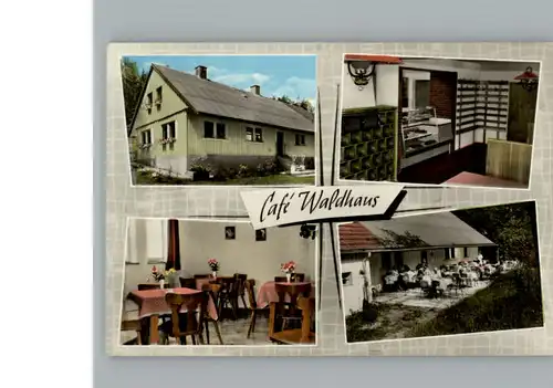 Schoensee Cafe Waldhaus / Schoensee /Schwandorf LKR