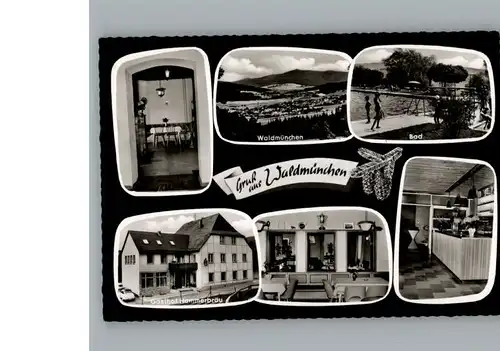 Waldmuenchen Brauerei Gasthof Hammerbraeu  / Waldmuenchen /Cham LKR