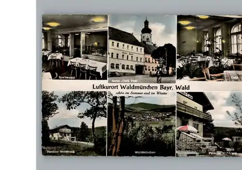 Waldmuenchen Hotel Waldcafe  / Waldmuenchen /Cham LKR