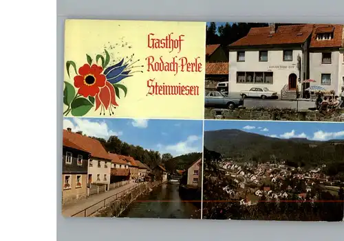 Steinwiesen Gasthof Rodach-Perle / Steinwiesen /Kronach LKR