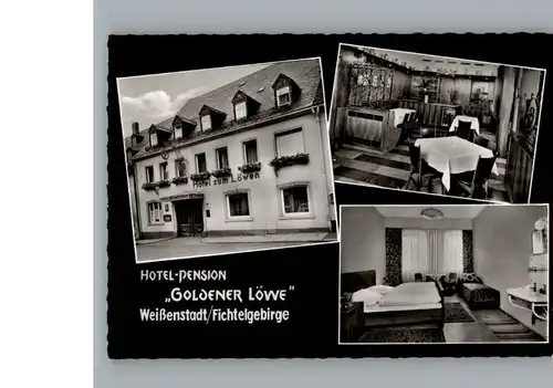 Weissenstadt Hotel Goldener Loewe / Weissenstadt /Wunsiedel LKR