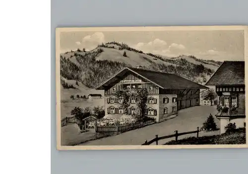 Thalkirchdorf Gasthof zur Post / Oberstaufen /Oberallgaeu LKR