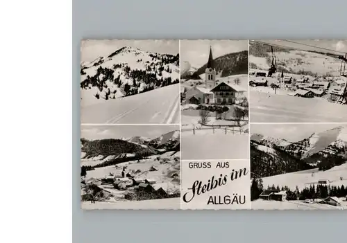 Steibis Winter-Karte / Oberstaufen /Oberallgaeu LKR