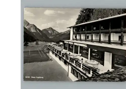 Oberjoch Hotel Haus Ingeburg / Bad Hindelang /Oberallgaeu LKR