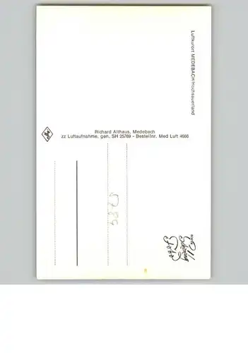 Medebach Fliegeraufnahme / Medebach /Hochsauerlandkreis LKR