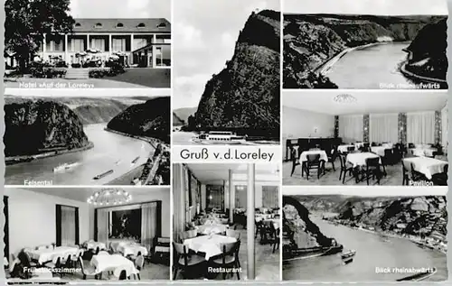 Loreley Lorelei Hotel auf der Lorely / Sankt Goarshausen /Rhein-Lahn-Kreis LKR