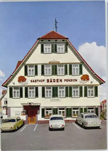 Lossburg Schwarzwaldgasthof Pension Baeren / Lossburg /Freudenstadt LKR