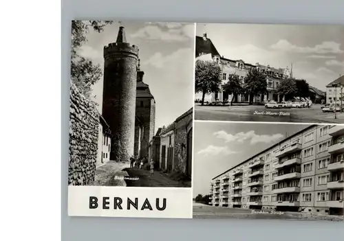 Bernau Berlin Puschkinstr Karl-Marx-Platz / Bernau /Barnim LKR