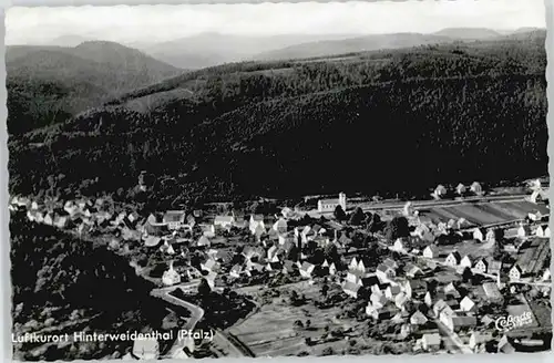 Hinterweidenthal Fliegeraufnahme / Hinterweidenthal /Suedwestpfalz LKR