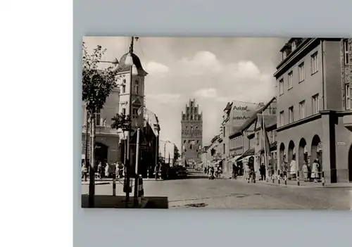 Demmin Mecklenburg Vorpommern Clara - Zetkin - Strasse / Demmin /Demmin LKR