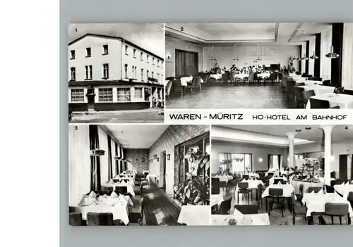 Waren Mueritz Hotel am Bahnhof / Waren Mueritz /Mueritz LKR