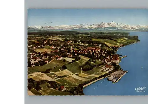 Meersburg Bodensee Fliegeraufnahme / Meersburg /Bodenseekreis LKR