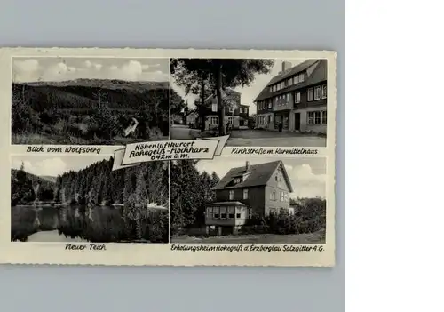 Hohegeiss Harz Kirchstrasse / Braunlage /Goslar LKR