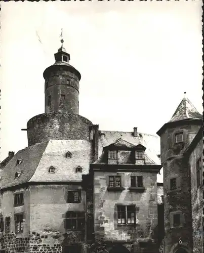 Buedingen Hessen aeusserer Schlosshof / Buedingen /Wetteraukreis LKR