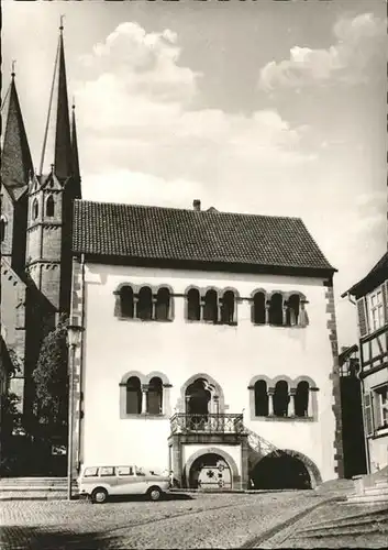 Gelnhausen Untermarkt Romanisches Haus Kat. Gelnhausen