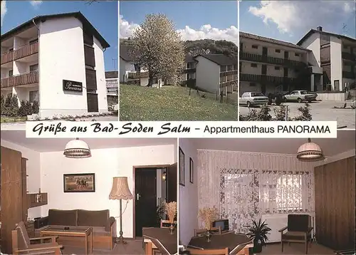 pw00299 Bad Soden Taunus Appartmenthaus Panorama Kategorie. Bad Soden am Taunus Alte Ansichtskarten