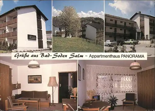 pw00311 Bad Soden Taunus Appartmenthaus Panorama Kategorie. Bad Soden am Taunus Alte Ansichtskarten