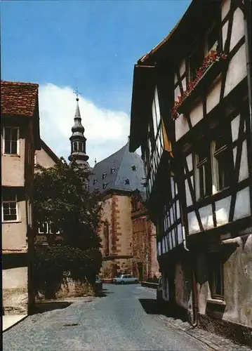 Buedingen Hessen Kirchgasse / Buedingen /Wetteraukreis LKR