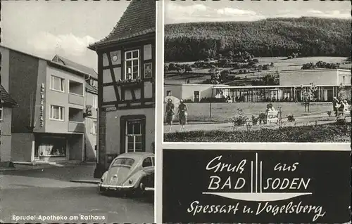 pw00756 Bad Soden Taunus Sprudel-Apotheke Kategorie. Bad Soden am Taunus Alte Ansichtskarten