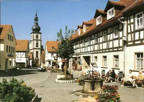 Gersfeld Rhoen Kneipp Kurort Marktplatz Kat. Gersfeld (Rhoen)