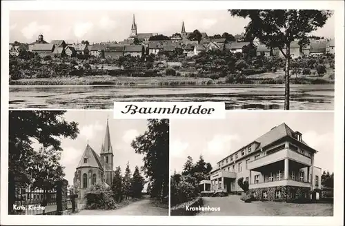 Baumholder Kirche Krankenhaus Kat. Baumholder