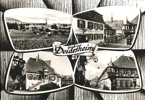 Deidesheim Ortspartie Kat. Deidesheim