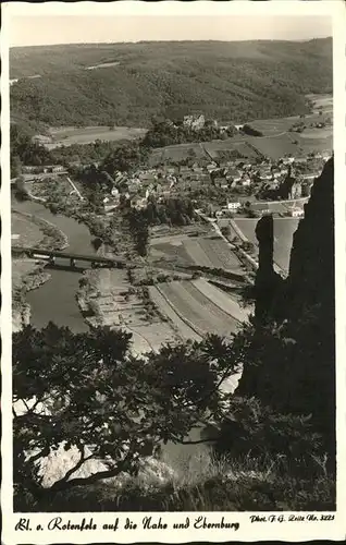 Rotenfels Ebernburg Luftbild Kat. Gaggenau