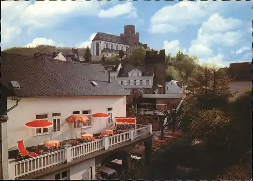 Oberwesel Rhein Hotel Goldener Pfopfenzieher / Oberwesel /Rhein-Hunsrueck-Kreis LKR