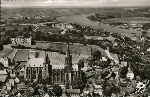 Nierstein Rhein St. Katharinenkirche / Nierstein /Mainz-Bingen LKR