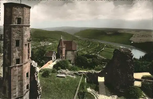 Dilsberg Bergfeste Kommandantenhaus Neckartal Kat. Neckargemuend