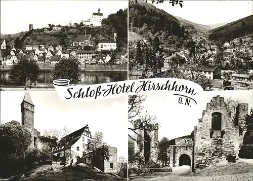 Hirschhorn Neckar Schloss Hotel Hirschhorn Kat. Hirschhorn (Neckar)